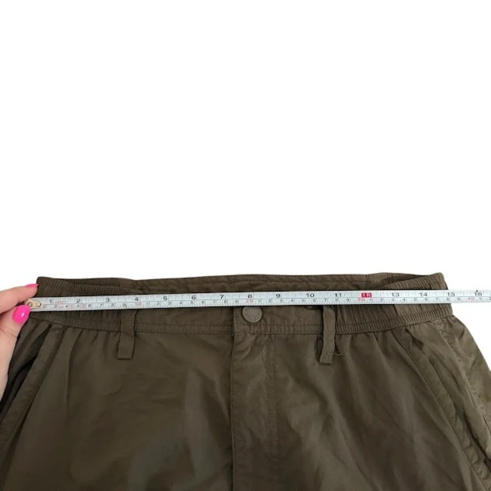 The North Face Dark Green Horizon Peak Lightweight Nylon Cargo‎ Pants Mens 30
